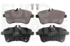 Bremsbelagsatz, Scheibenbremse Vorderachse EUROBRAKE 5502223355