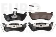 Bremsbelagsatz, Scheibenbremse Hinterachse EUROBRAKE 5502223359