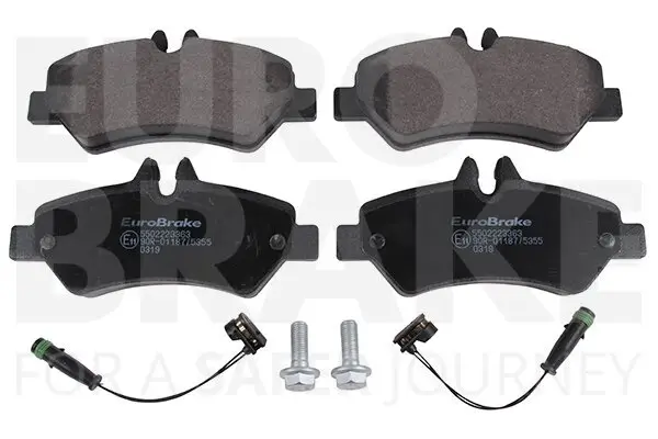 Bremsbelagsatz, Scheibenbremse EUROBRAKE 5502223363