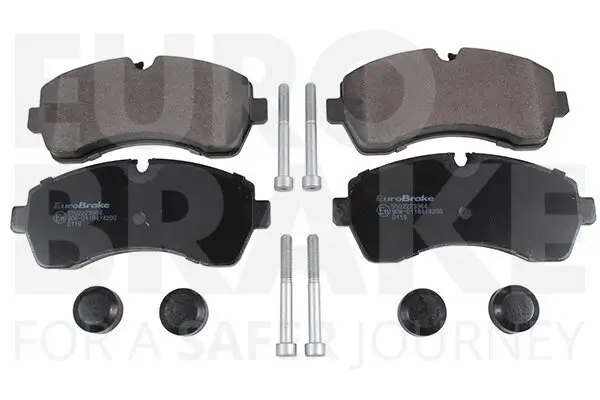 Bremsbelagsatz, Scheibenbremse EUROBRAKE 5502223364
