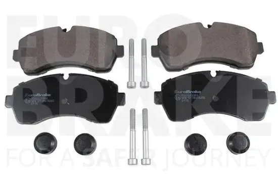 Bremsbelagsatz, Scheibenbremse EUROBRAKE 5502223364 Bild Bremsbelagsatz, Scheibenbremse EUROBRAKE 5502223364