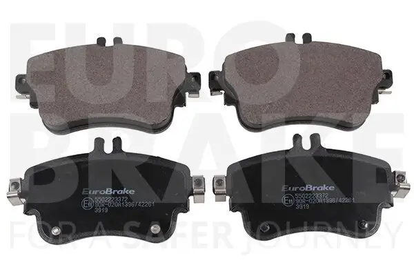 Bremsbelagsatz, Scheibenbremse Vorderachse EUROBRAKE 5502223372