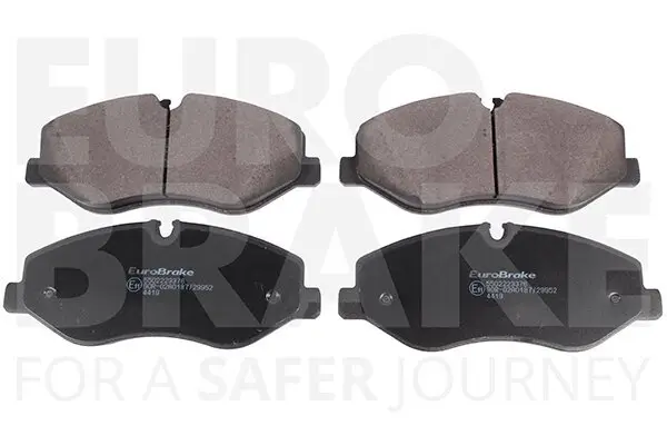 Bremsbelagsatz, Scheibenbremse Vorderachse EUROBRAKE 5502223376
