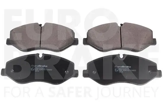 Bremsbelagsatz, Scheibenbremse Vorderachse EUROBRAKE 5502223376 Bild Bremsbelagsatz, Scheibenbremse Vorderachse EUROBRAKE 5502223376