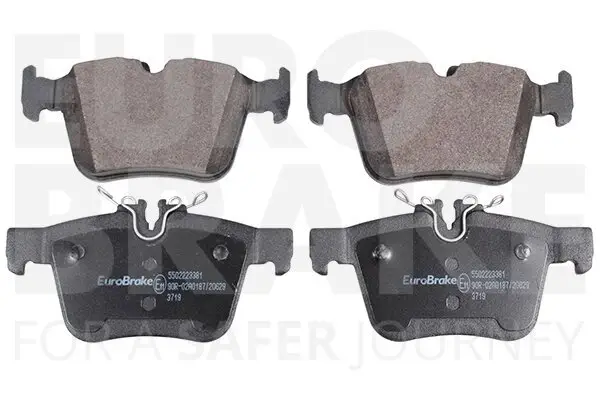 Bremsbelagsatz, Scheibenbremse EUROBRAKE 5502223971