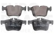 Bremsbelagsatz, Scheibenbremse Hinterachse EUROBRAKE 5502223381