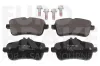 Bremsbelagsatz, Scheibenbremse Hinterachse EUROBRAKE 5502223382