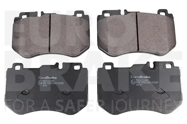 Bremsbelagsatz, Scheibenbremse Vorderachse EUROBRAKE 5502223390