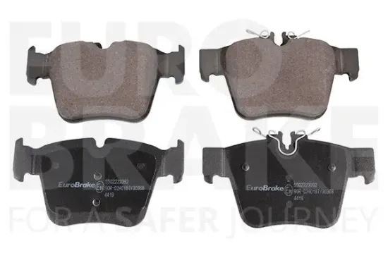 Bremsbelagsatz, Scheibenbremse Vorderachse EUROBRAKE 5502224008 Bild Bremsbelagsatz, Scheibenbremse Vorderachse EUROBRAKE 5502224008