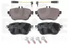 Bremsbelagsatz, Scheibenbremse Hinterachse EUROBRAKE 5502223393