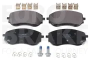 Bremsbelagsatz, Scheibenbremse Vorderachse EUROBRAKE 5502223399