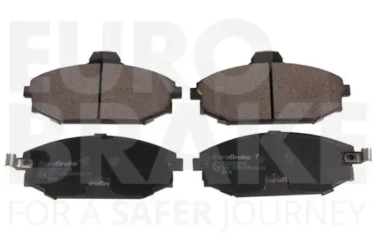 Bremsbelagsatz, Scheibenbremse Vorderachse EUROBRAKE 5502223410 Bild Bremsbelagsatz, Scheibenbremse Vorderachse EUROBRAKE 5502223410
