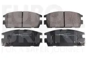 Bremsbelagsatz, Scheibenbremse Hinterachse EUROBRAKE 5502223417