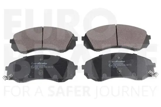 Bremsbelagsatz, Scheibenbremse Vorderachse EUROBRAKE 5502223433 Bild Bremsbelagsatz, Scheibenbremse Vorderachse EUROBRAKE 5502223433