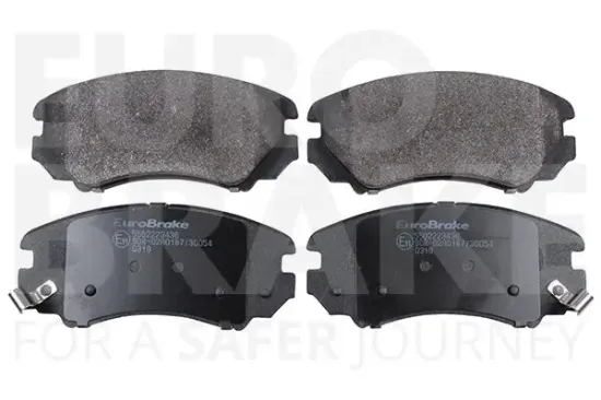 Bremsbelagsatz, Scheibenbremse EUROBRAKE 5502223436 Bild Bremsbelagsatz, Scheibenbremse EUROBRAKE 5502223436