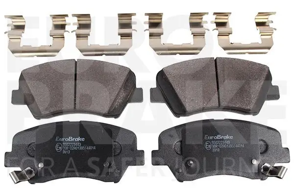 Bremsbelagsatz, Scheibenbremse Vorderachse EUROBRAKE 5502223443