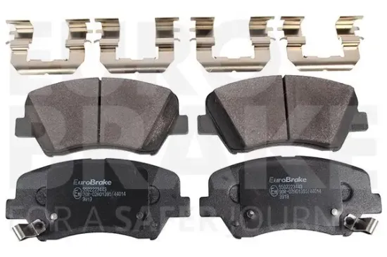 Bremsbelagsatz, Scheibenbremse Vorderachse EUROBRAKE 5502223443 Bild Bremsbelagsatz, Scheibenbremse Vorderachse EUROBRAKE 5502223443