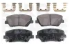 Bremsbelagsatz, Scheibenbremse Vorderachse EUROBRAKE 5502223449