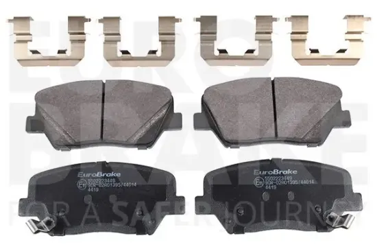 Bremsbelagsatz, Scheibenbremse EUROBRAKE 5502223449 Bild Bremsbelagsatz, Scheibenbremse EUROBRAKE 5502223449