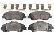Bremsbelagsatz, Scheibenbremse Vorderachse EUROBRAKE 5502223450