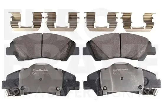 Bremsbelagsatz, Scheibenbremse Vorderachse EUROBRAKE 5502223450 Bild Bremsbelagsatz, Scheibenbremse Vorderachse EUROBRAKE 5502223450