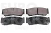 Bremsbelagsatz, Scheibenbremse Hinterachse EUROBRAKE 5502223451