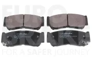 Bremsbelagsatz, Scheibenbremse Hinterachse EUROBRAKE 5502223451