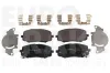 Bremsbelagsatz, Scheibenbremse Vorderachse EUROBRAKE 5502223458