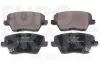 Bremsbelagsatz, Scheibenbremse Hinterachse EUROBRAKE 5502223460