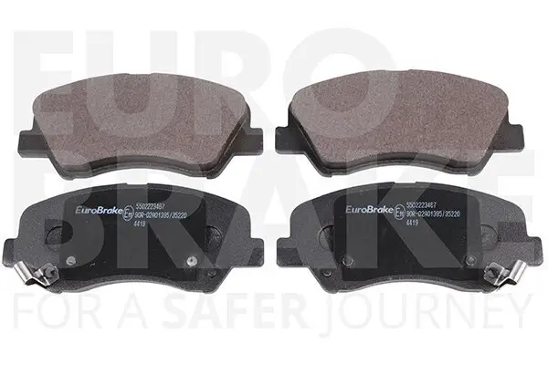 Bremsbelagsatz, Scheibenbremse Vorderachse EUROBRAKE 5502223467