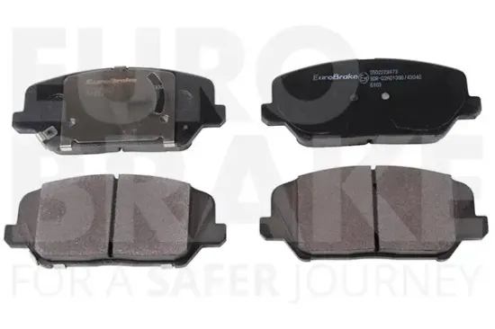 Bremsbelagsatz, Scheibenbremse Vorderachse EUROBRAKE 5502223473 Bild Bremsbelagsatz, Scheibenbremse Vorderachse EUROBRAKE 5502223473