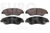 Bremsbelagsatz, Scheibenbremse Vorderachse EUROBRAKE 5502223505