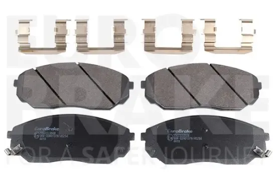 Bremsbelagsatz, Scheibenbremse Vorderachse EUROBRAKE 5502223508 Bild Bremsbelagsatz, Scheibenbremse Vorderachse EUROBRAKE 5502223508