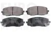 Bremsbelagsatz, Scheibenbremse Vorderachse EUROBRAKE 5502223513