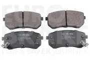 Bremsbelagsatz, Scheibenbremse Hinterachse EUROBRAKE 5502223514