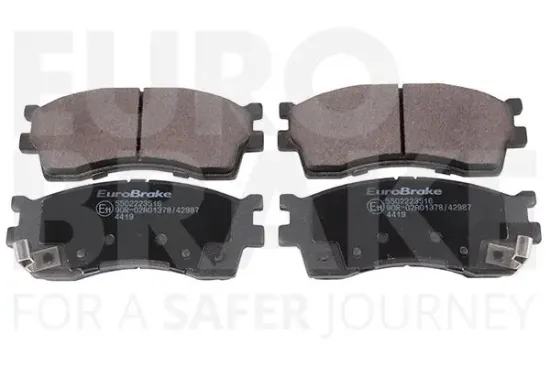 Bremsbelagsatz, Scheibenbremse EUROBRAKE 5502223516 Bild Bremsbelagsatz, Scheibenbremse EUROBRAKE 5502223516