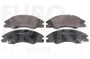 Bremsbelagsatz, Scheibenbremse Vorderachse EUROBRAKE 5502223517