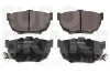 Bremsbelagsatz, Scheibenbremse Hinterachse EUROBRAKE 5502223518