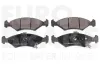 Bremsbelagsatz, Scheibenbremse Vorderachse EUROBRAKE 5502223519