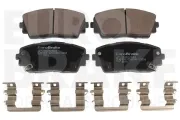 Bremsbelagsatz, Scheibenbremse Vorderachse EUROBRAKE 5502223524
