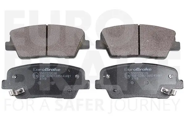 Bremsbelagsatz, Scheibenbremse EUROBRAKE 5502223526