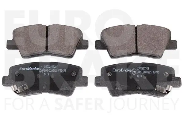 Bremsbelagsatz, Scheibenbremse EUROBRAKE 5502224538