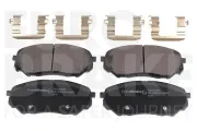 Bremsbelagsatz, Scheibenbremse Vorderachse EUROBRAKE 5502223534