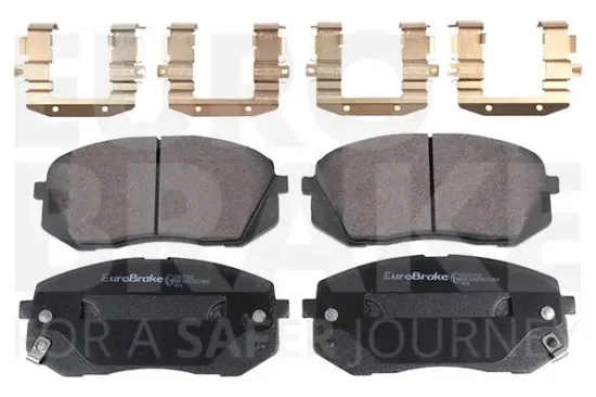 Bremsbelagsatz, Scheibenbremse EUROBRAKE 5502223535 Bild Bremsbelagsatz, Scheibenbremse EUROBRAKE 5502223535