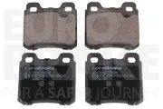 Bremsbelagsatz, Scheibenbremse Hinterachse EUROBRAKE 5502223608