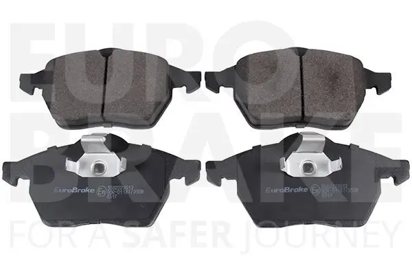 Bremsbelagsatz, Scheibenbremse Vorderachse EUROBRAKE 5502223613