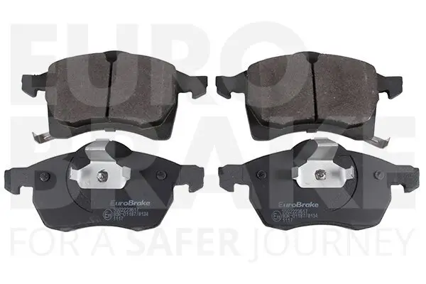 Bremsbelagsatz, Scheibenbremse EUROBRAKE 5502223617