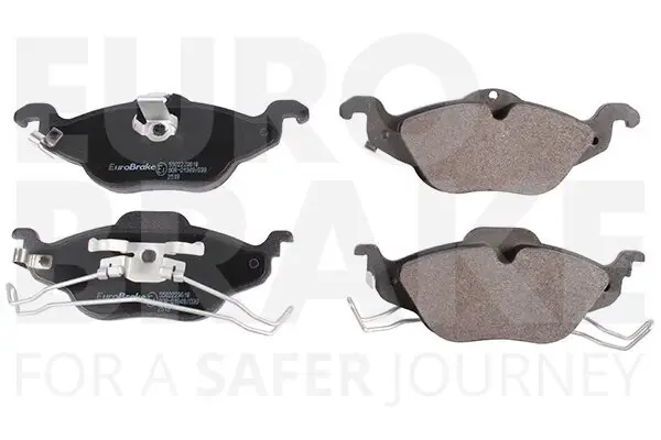 Bremsbelagsatz, Scheibenbremse Vorderachse EUROBRAKE 5502223618