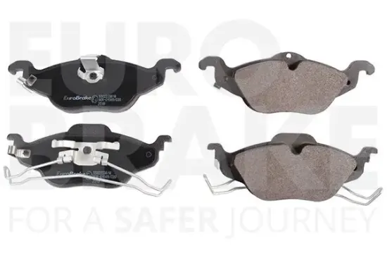Bremsbelagsatz, Scheibenbremse Vorderachse EUROBRAKE 5502223618 Bild Bremsbelagsatz, Scheibenbremse Vorderachse EUROBRAKE 5502223618