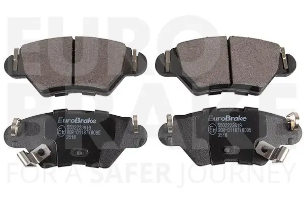 Bremsbelagsatz, Scheibenbremse EUROBRAKE 5502223619